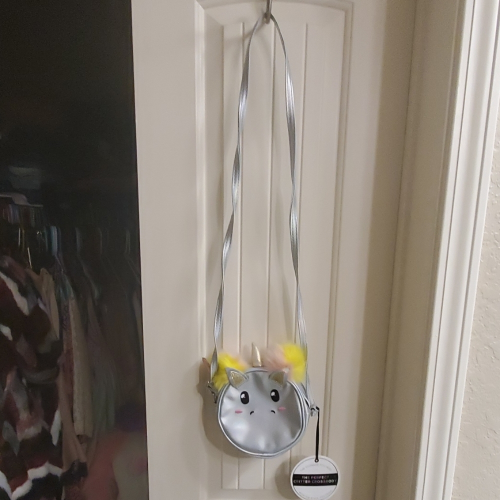 Adorable girls unicorn purse